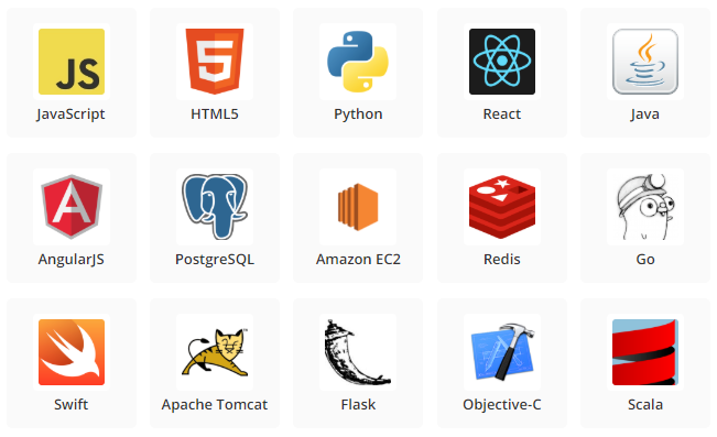 WE WORK USING A WIDE VARIETY OF TOOLS AND TECHNOLOGIES